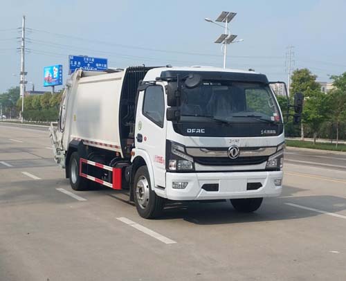 國六東風(fēng)多利卡8方壓縮式垃圾車